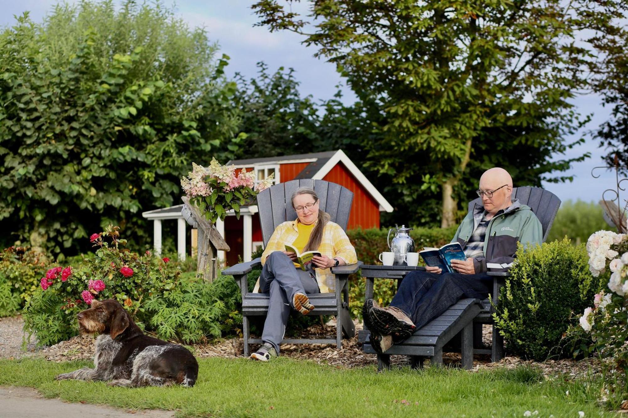Nordsee Bauernhof Familie Wulff Fewo "Suedfall" Reussenkoge Exterior photo